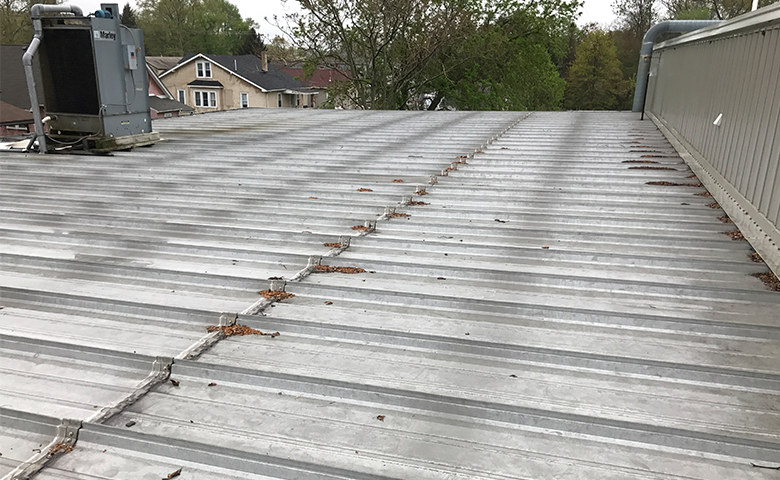 r-panel metal roof