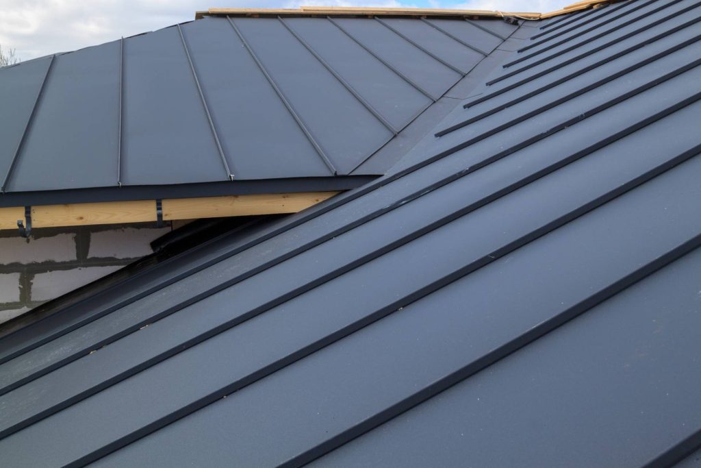 high quality metal roofing shingles used in all projects